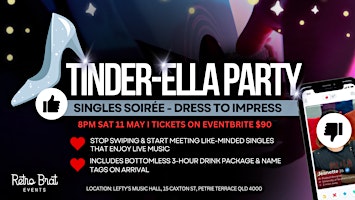 Image principale de Tinder-Ella Party - Singles Soirée with live band