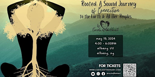 Primaire afbeelding van Rooted: A Sound Journey of Connection to the Earth & All Her Peoples