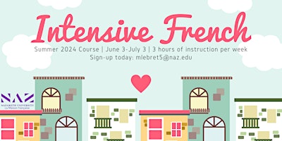 Intensive French Summer Course primary image