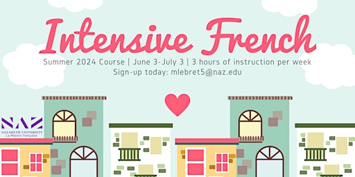 Primaire afbeelding van Intensive French Summer Course