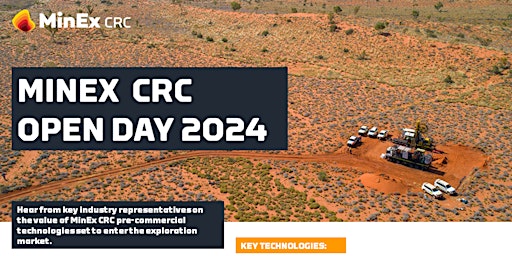 2024 MinEx CRC Open Day [External to MinEx CRC] primary image