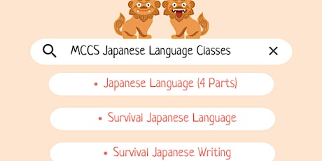 MCCS Okinawa: Japanese Language Part 2