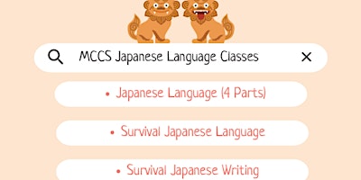 Imagem principal de MCCS Okinawa: Japanese Language Part 2