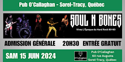 Primaire afbeelding van Soul n’ Bones - Sorel Tracy