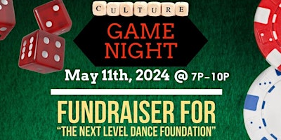 Immagine principale di GAME NIGHT FUNDRAISER 