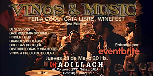 Imagen principal de VINOS & MUSIC - 8VA EDICIÓN