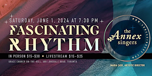 Imagem principal do evento Fascinating Rhythm – Livestream