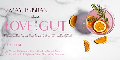 Love Your Gut - Brisbane  9 May  primärbild