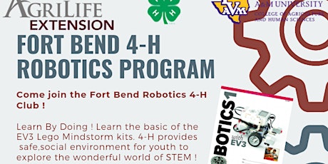 Fort Bend 4-H Robotics Club primary image