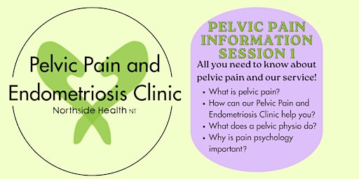 Imagem principal do evento Pelvic Pain Information Session One - All you need to know!