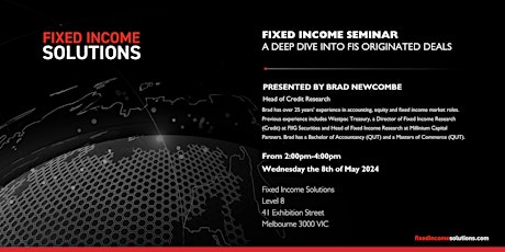Fixed Income Seminar: A Deep Dive into FIS Originated Deals