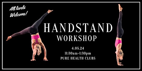 Handstand Workshop!