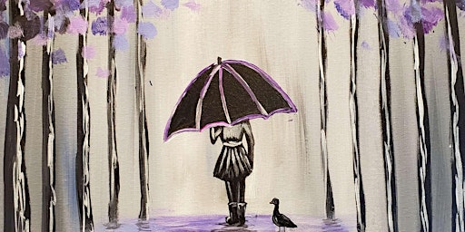 Image principale de Rainy Day Ducklings - Paint and Sip by Classpop!™