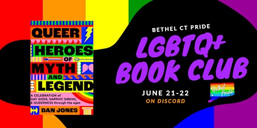Imagem principal do evento Online LGBTQ+ Book Club - Queer Heroes of Myth and Legend