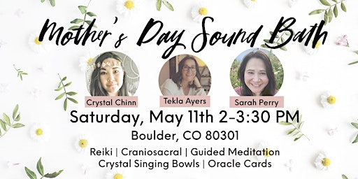 Primaire afbeelding van Mother's Day Sound Bath Celebration