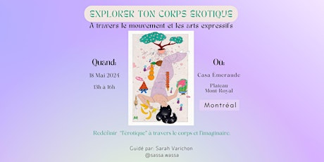 Explorer ton Corps Érotique à travers le mouvement et les arts expressifs