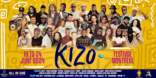 Imagem principal do evento KIZO Fest Montreal 5th edition 2024
