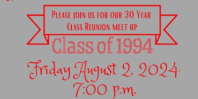 Flint Northern Class of 1994 30 year Reunion primary image