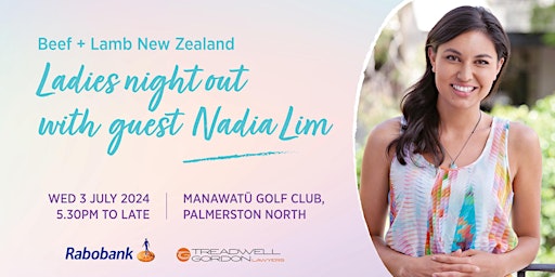 Beef + Lamb New Zealand Ladies Night Out with guest Nadia Lim primary image