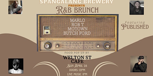 Imagem principal do evento R&B Brunch at Spangalang: Published Live + Welton Street Cafe Pop Up!