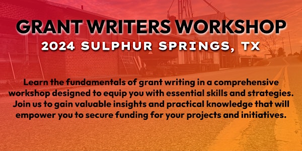 Basics of Grant Writing Workshop