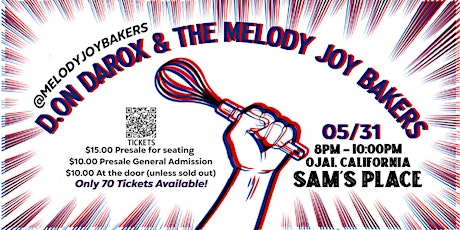 Sam's Place presents: D.on Darox & The Melody Joy Bakers