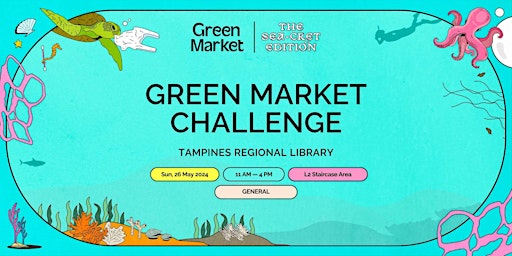 Primaire afbeelding van Green Market Challenge @ Tampines Regional Library | Green Market