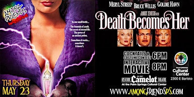 DEATH BECOMES HER Interactive event with AMONG FRIENDS primary image