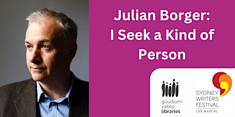 SWF - Live & Local - Julian Borger at Violet Town Library