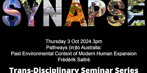 Primaire afbeelding van SYNAPSE Seminar: Pathways (in)to Australia