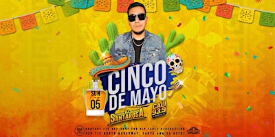 Imagem principal do evento Cinco de Mayo Celebration with DJ SantaRosa