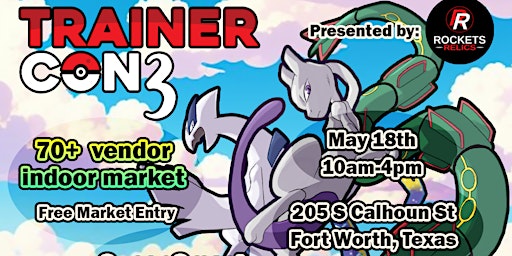 Trainer Con 3 | Pokémon Marketplace and Super Smash Tournament primary image