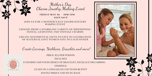 Primaire afbeelding van Mother's Day Charm Jewelry Making Event