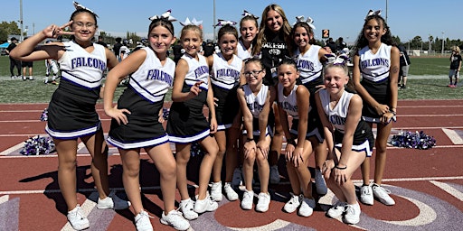 Primaire afbeelding van 2024 Pleasant Hill Falcons Youth Cheer Clinic