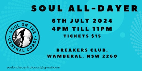 Soul All-dayer, Wamberal, NSW