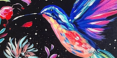 Hummingbird+Sings+Sip+%26+Paint