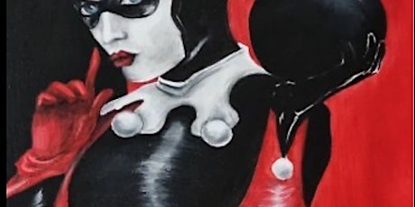 Harley Quinn Sip and Paint