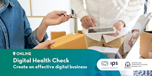 Imagem principal do evento Digital Health Check for Small Business