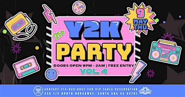 Imagem principal do evento Y2K PARTY Vol 4