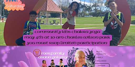 Imagem principal do evento Community Kids Chakra Yoga
