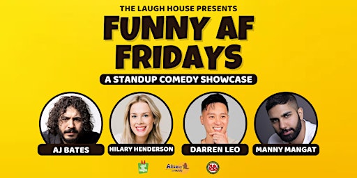 FUNNY AF FRIDAYS - A Standup Comedy Show  primärbild