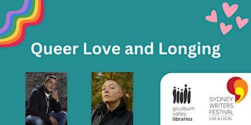 Imagem principal do evento SWF - Live & Local - Queer Love and Longing at Shepparton Library