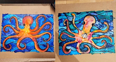 Imagem principal de Watercolor Octopus Workshop