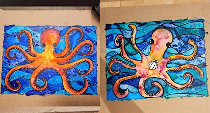 Watercolor Octopus Workshop