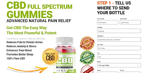Twin Elements CBD Gummies reviews It's REAL or FAKE? Shocking Report Reveals primary image