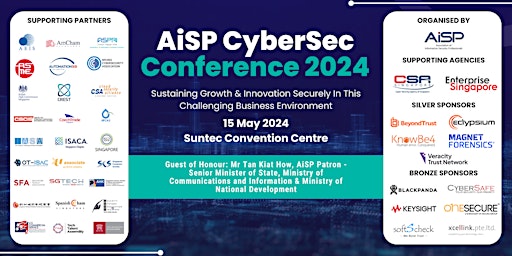 Imagen principal de AiSP CyberSec Conference 2024