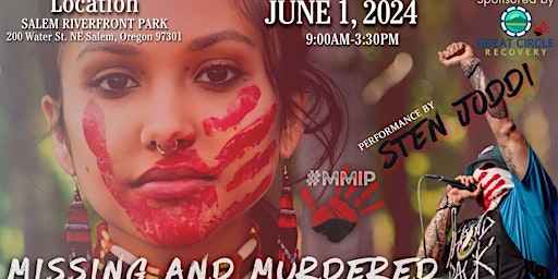 Imagem principal do evento Missing And Murdered Indigenous Peoples Awareness Walk 2024