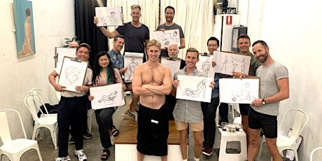 Male Model Life Drawing Class primary image