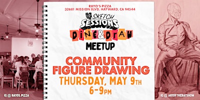 Imagem principal do evento Sketch Sessions - Dine and Draw Meetup | May 9th