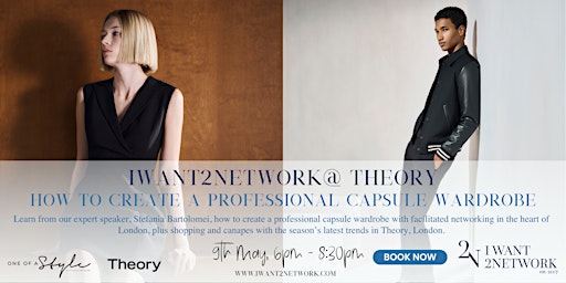 Image principale de N90 Networking London Shopping Event @ Theory Regent Street